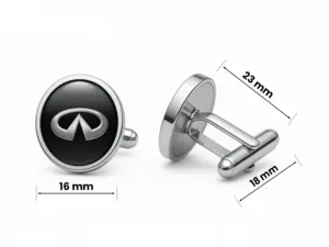Infiniti Personalized Cufflinks Men Luxury Edition Gift Set Pro